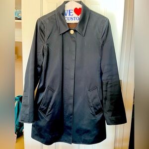 Coach XS trench/rain coat in black